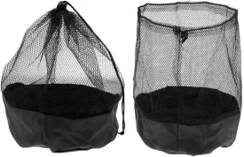 2 Soccer Cones Storage Drawstring Bag Carrier Football Sports