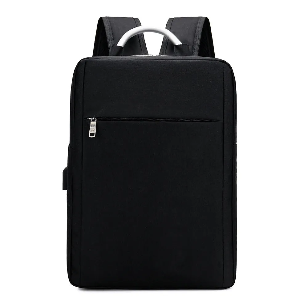 Backpack Casual  Solid Color Oxford Cloth Computer Bag Fashion