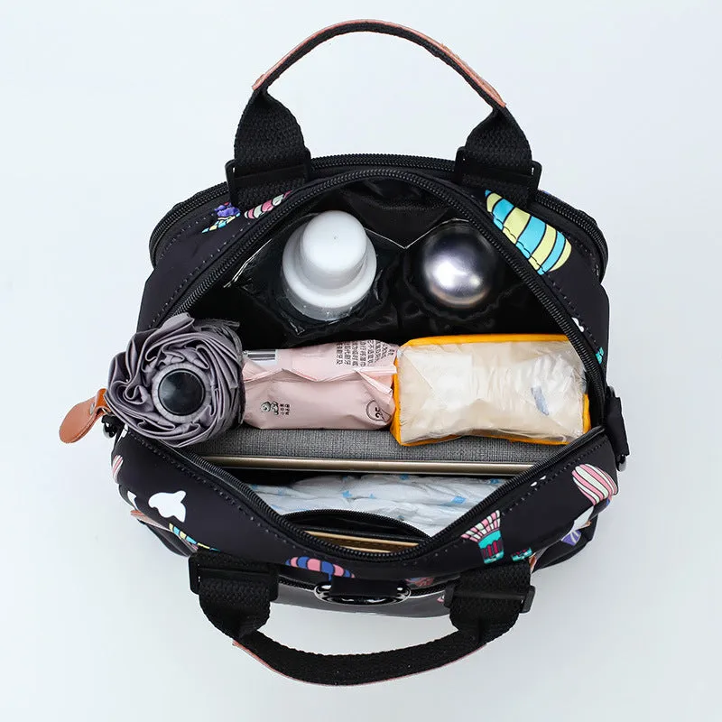 Backpack Mummy Bag Multi-Function N Large Capacity Crossbody  Outdoor Portable