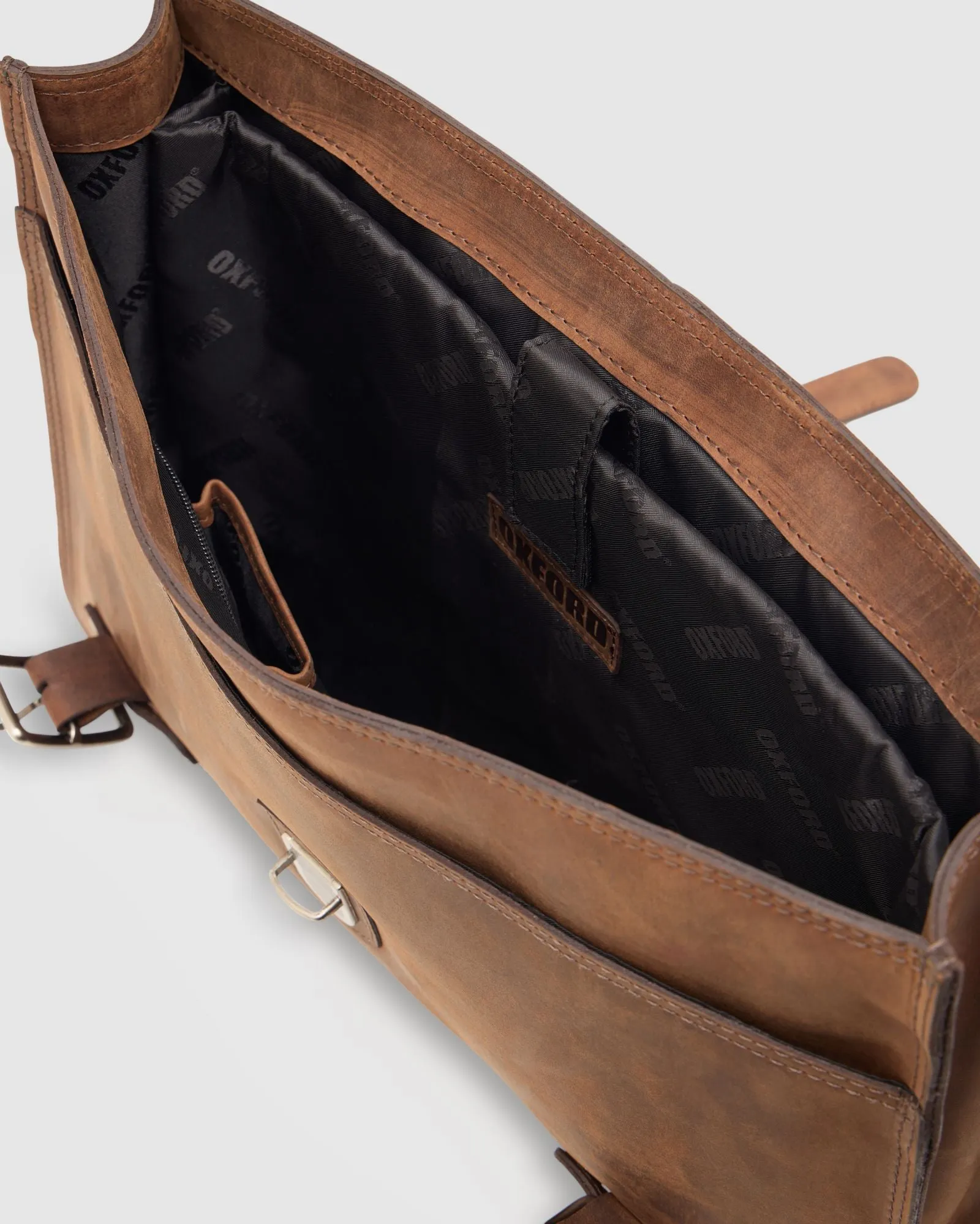 Barton Leather Briefcase