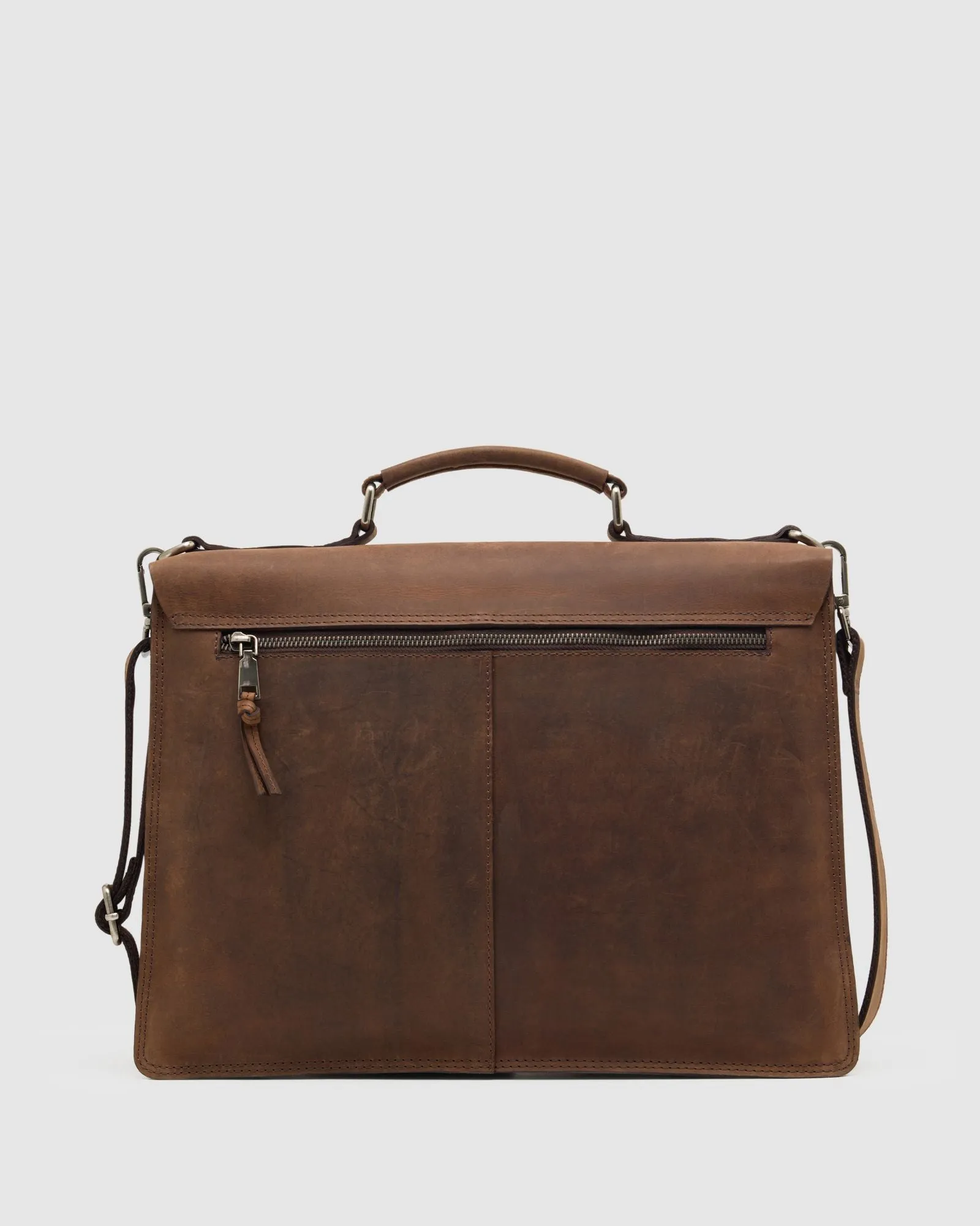 Barton Leather Briefcase