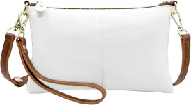 Beurlike Leather Wristlet Wallet Clutch Purses For Women Small Crossbody Phone Bags