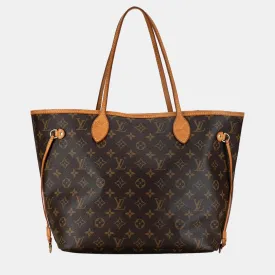 Brown Monogram Neverfull MM