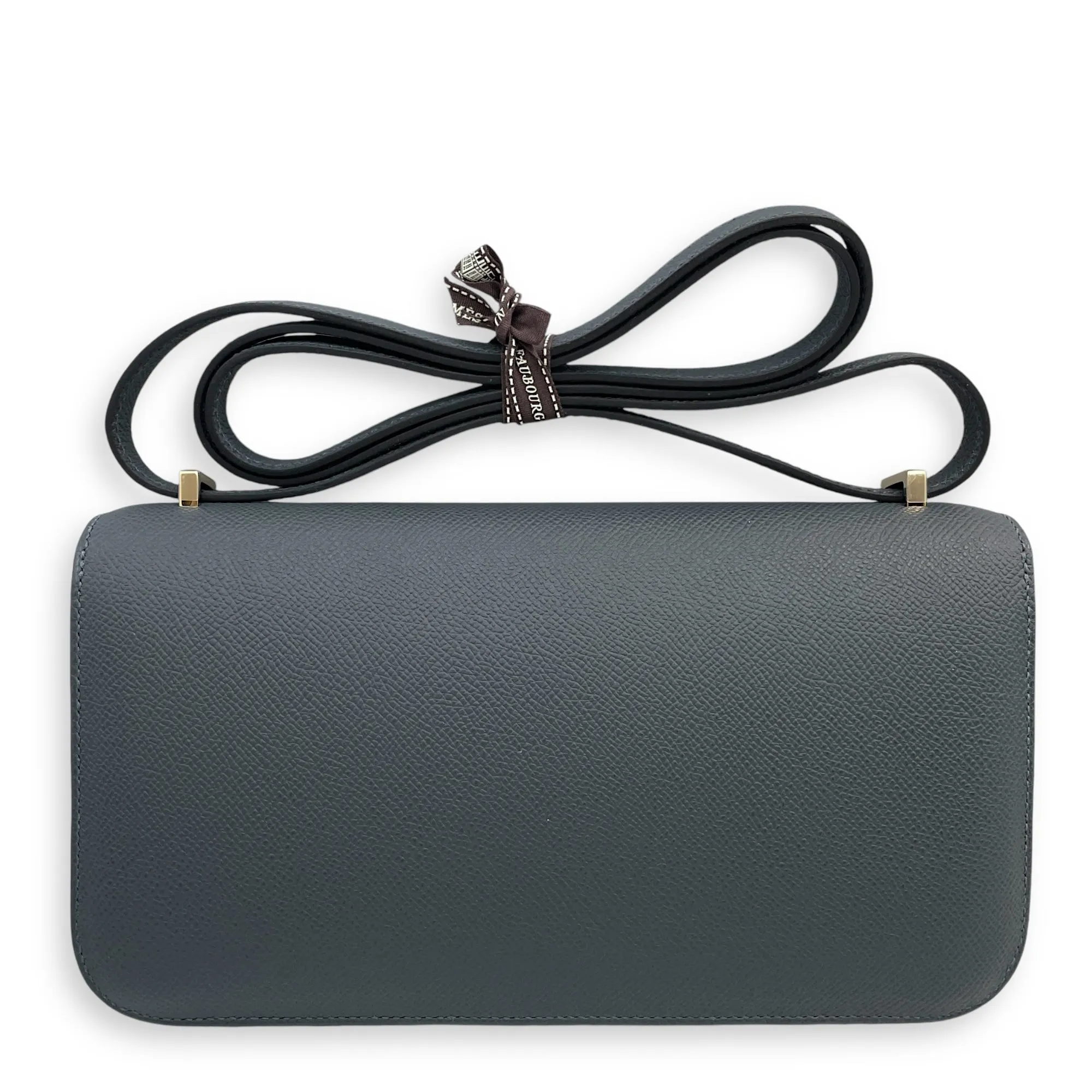 Constance 1- Elan Gris Misty in Epsom, Permabrass hardware
