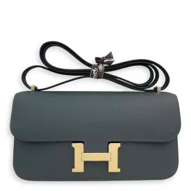 Constance 1- Elan Gris Misty in Epsom, Permabrass hardware