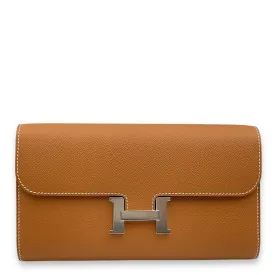 Constance To Go Gold Crossbody Bag in Epsom, Palladium hardware
