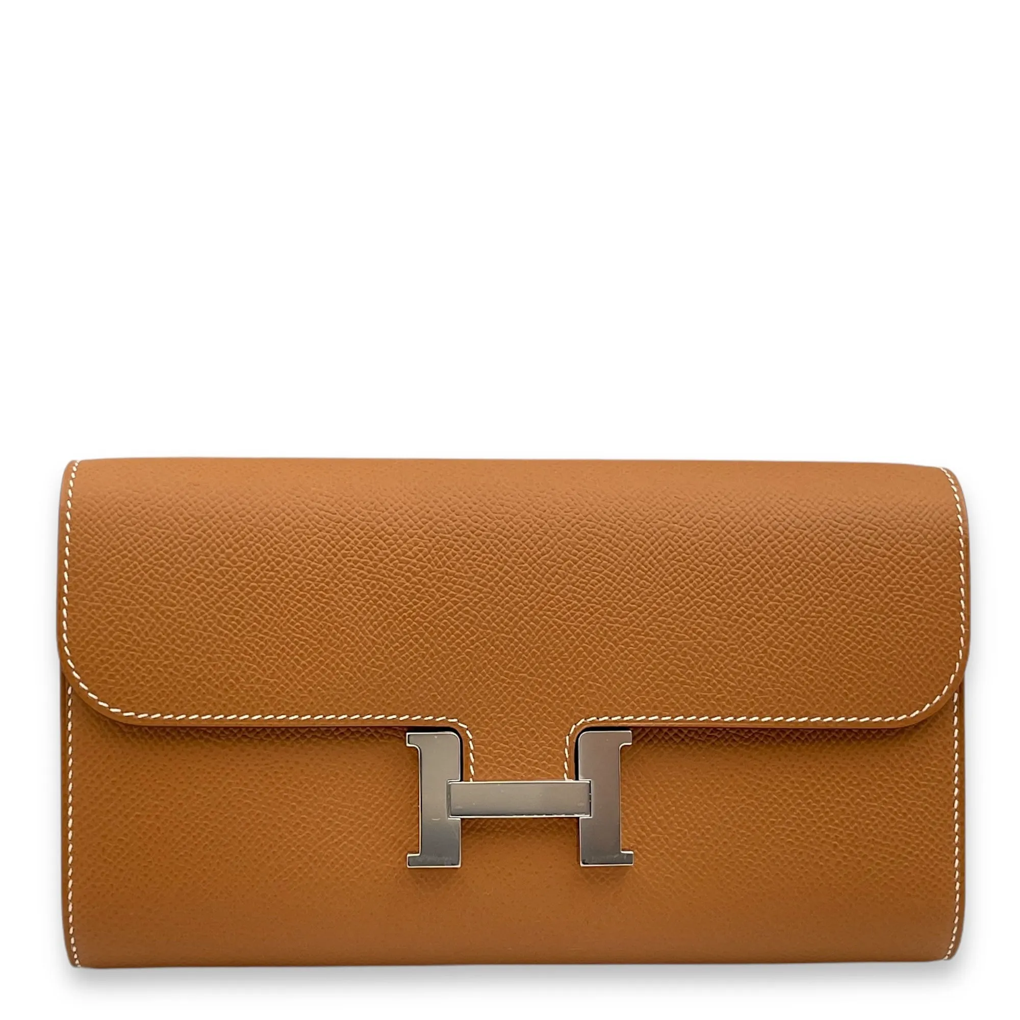 Constance To Go Gold Crossbody Bag in Epsom, Palladium hardware