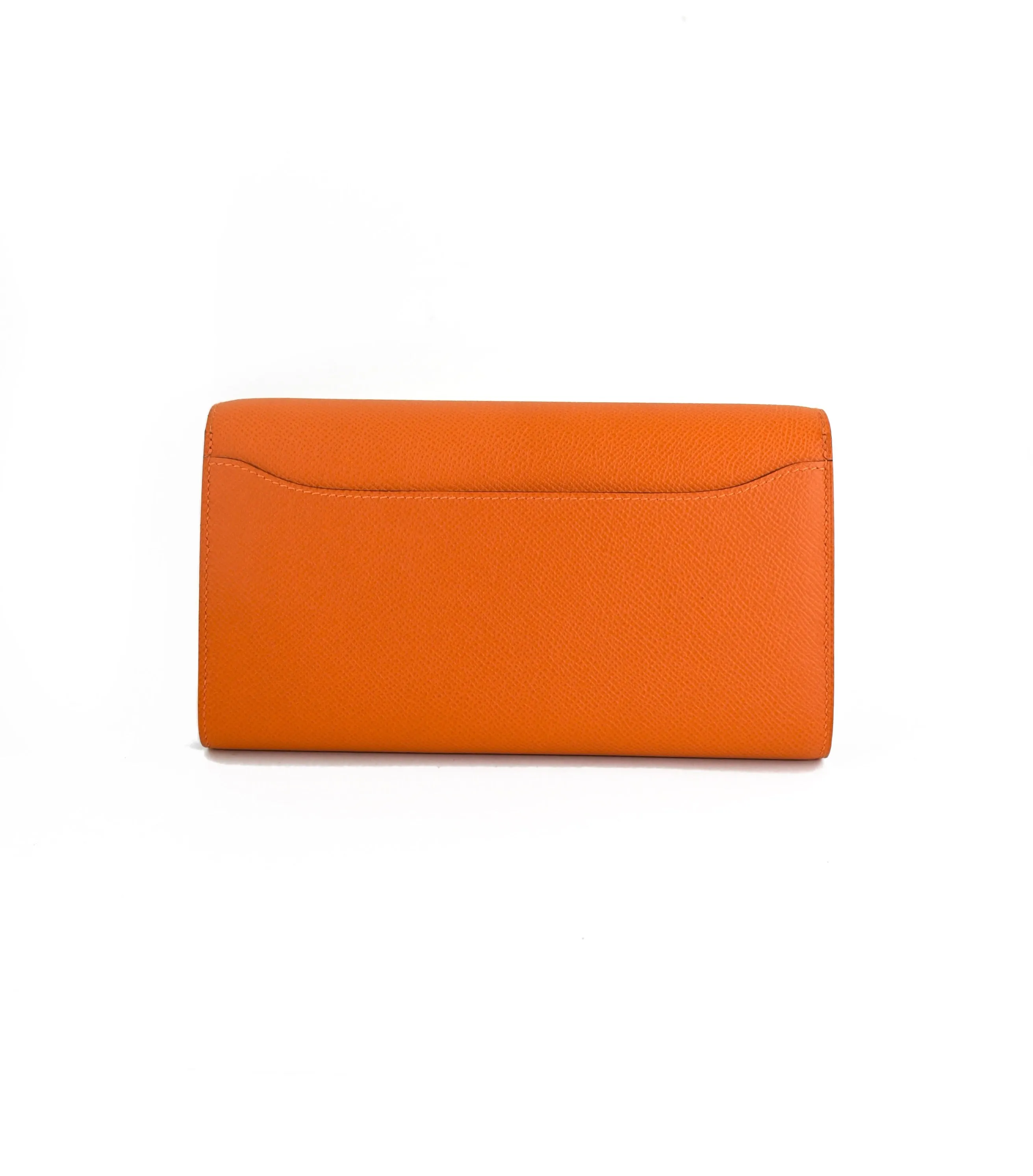 Constance Wallet To Go Orange Epsom GHW