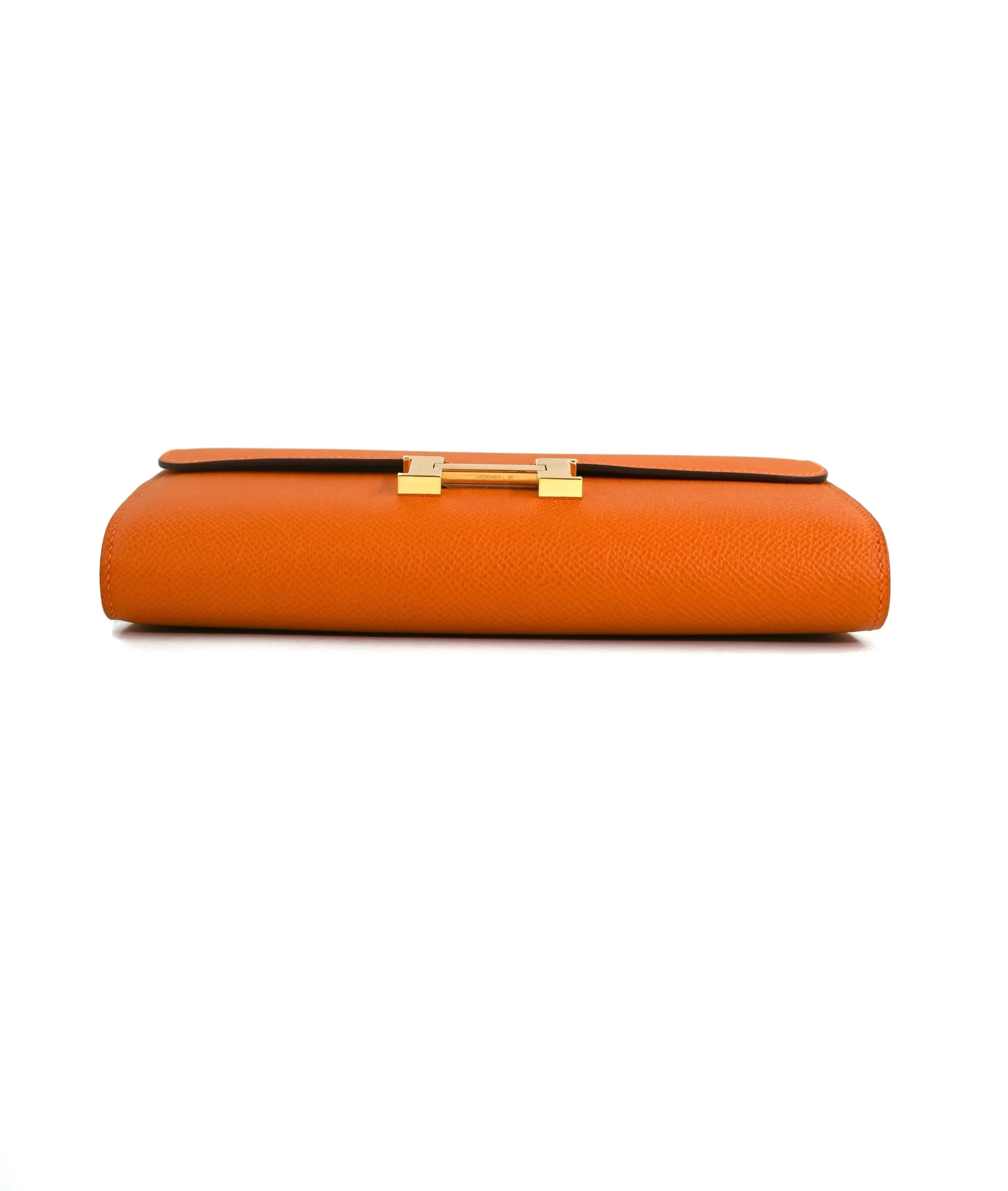 Constance Wallet To Go Orange Epsom GHW