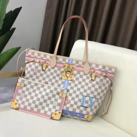 Damier Azur Canvas Original Neverfull Mm B40156