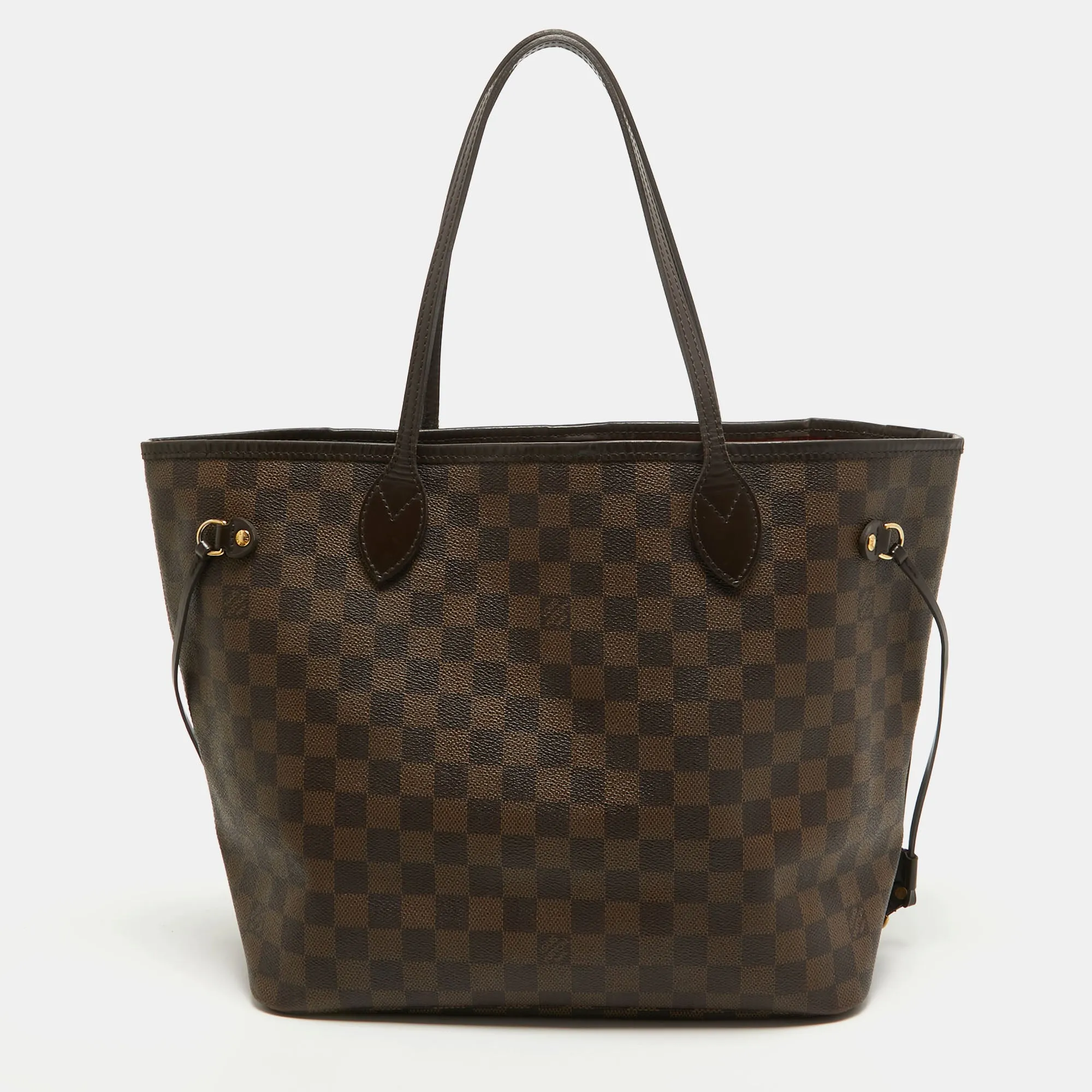 Damier Ebene Canvas Neverfull MM Bag