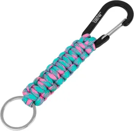 EOTW Carabiner Keychain,Paracord Keychain Small Aluminum Clip D Ring for Camping, Hiking, Fishing, Or As A Key Organizer