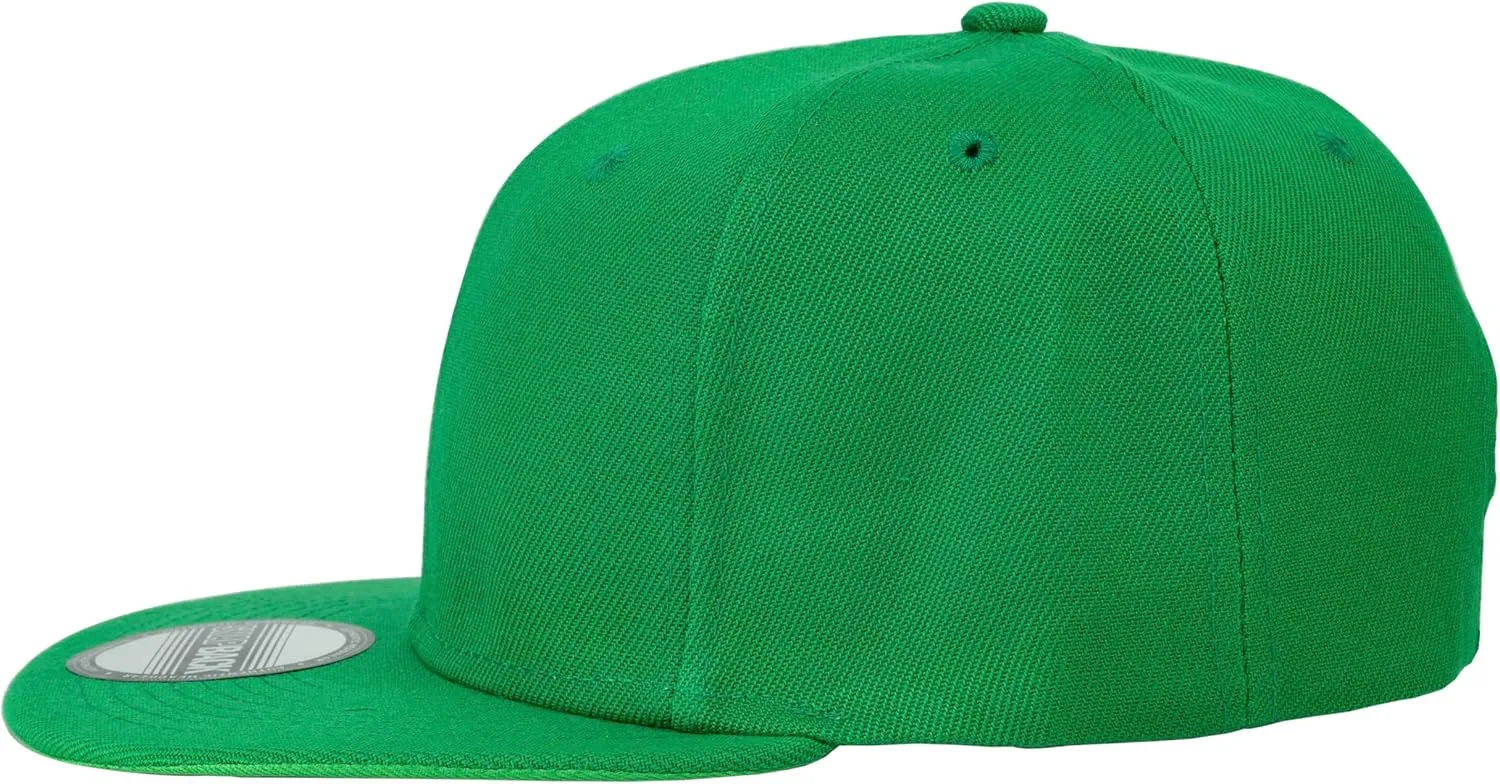 Gelante Plain Blank Flat Brim Adjustable Snapback Baseball Caps Wholesale LOT 12 Pack