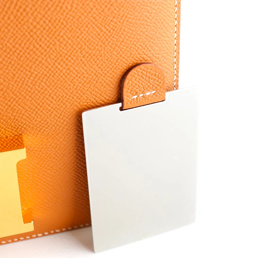 HERMÈS - Sac à bandoulière Constance 24 en cuir epsom gold