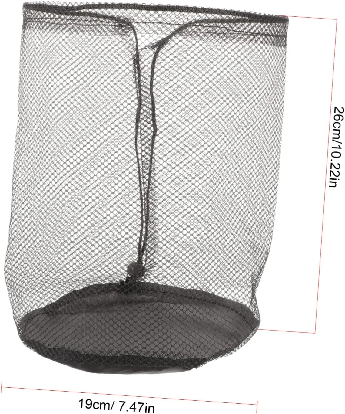 jojofuny 4pcs Mesh Drawstring Bags for Sports Lightweight Cone Carrier Bags Portable Nylon Storage for Outdoor Activities for Sports Supplies and Daily Use