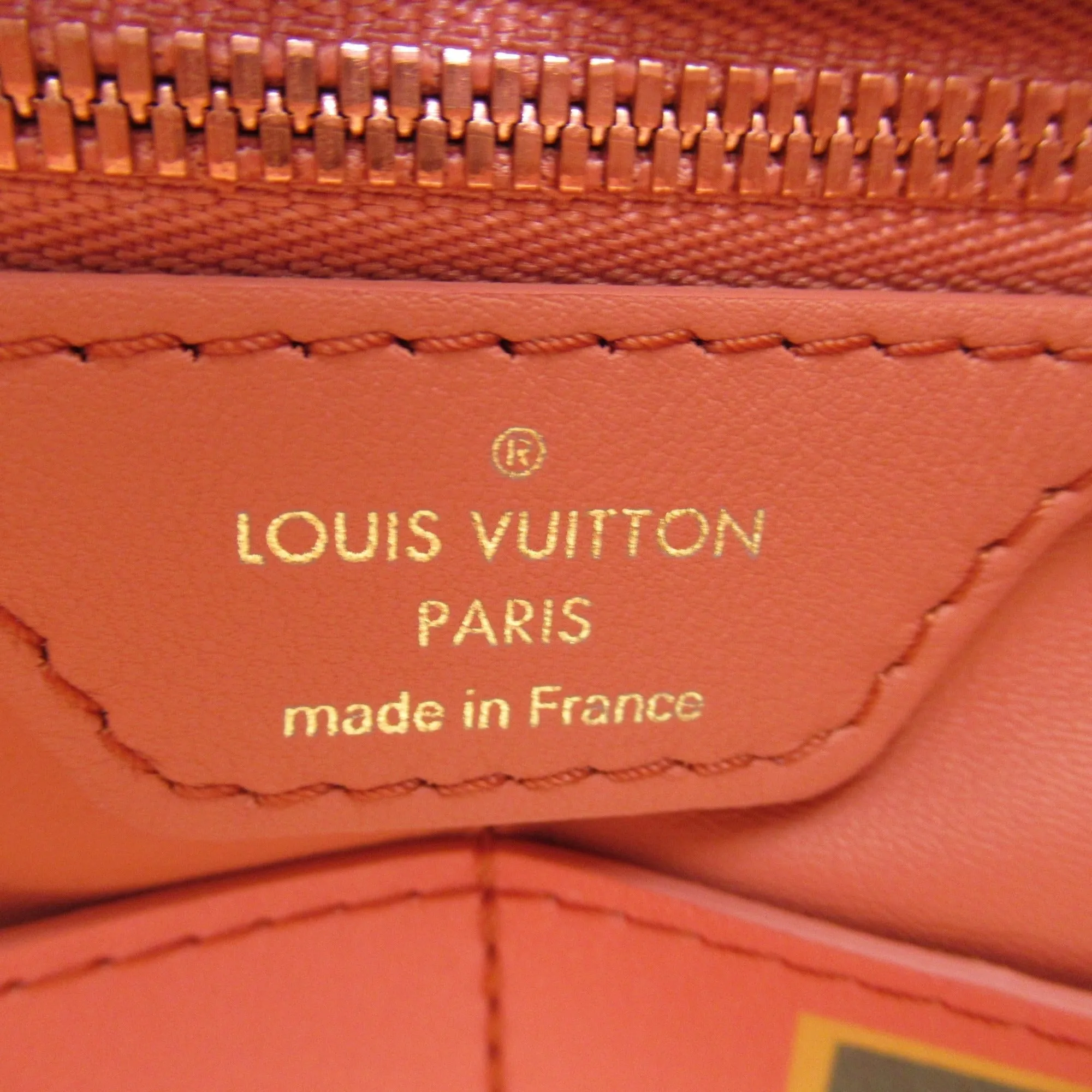 LOUIS VUITTON Boucher Neverfull MM Tote Bag Pink Masters collection PVC coated canvas