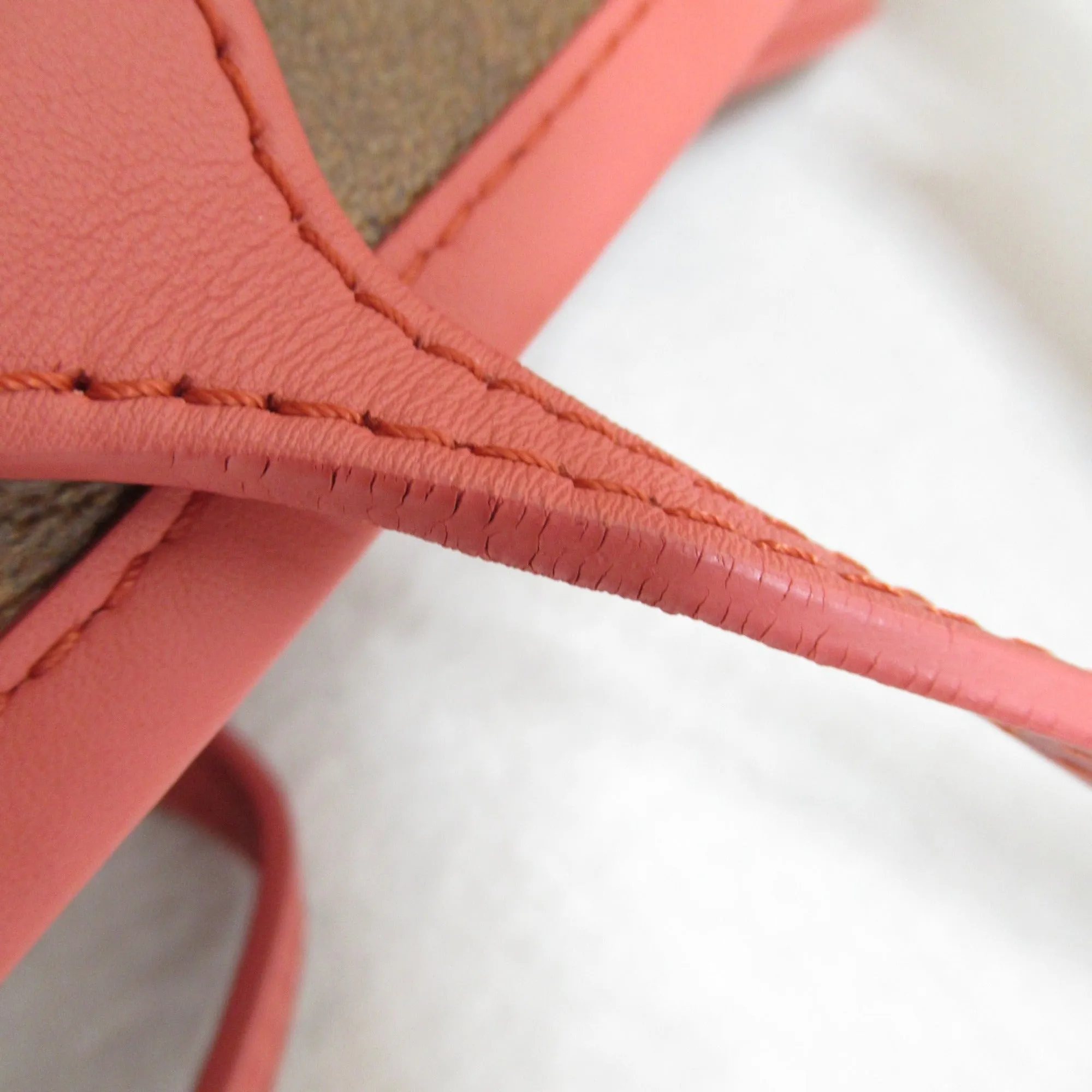 LOUIS VUITTON Boucher Neverfull MM Tote Bag Pink Masters collection PVC coated canvas