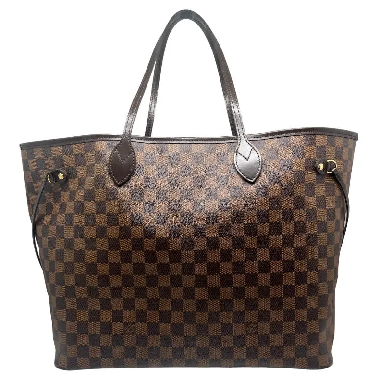 Louis Vuitton Damier Ebene Neverfull GM Tote