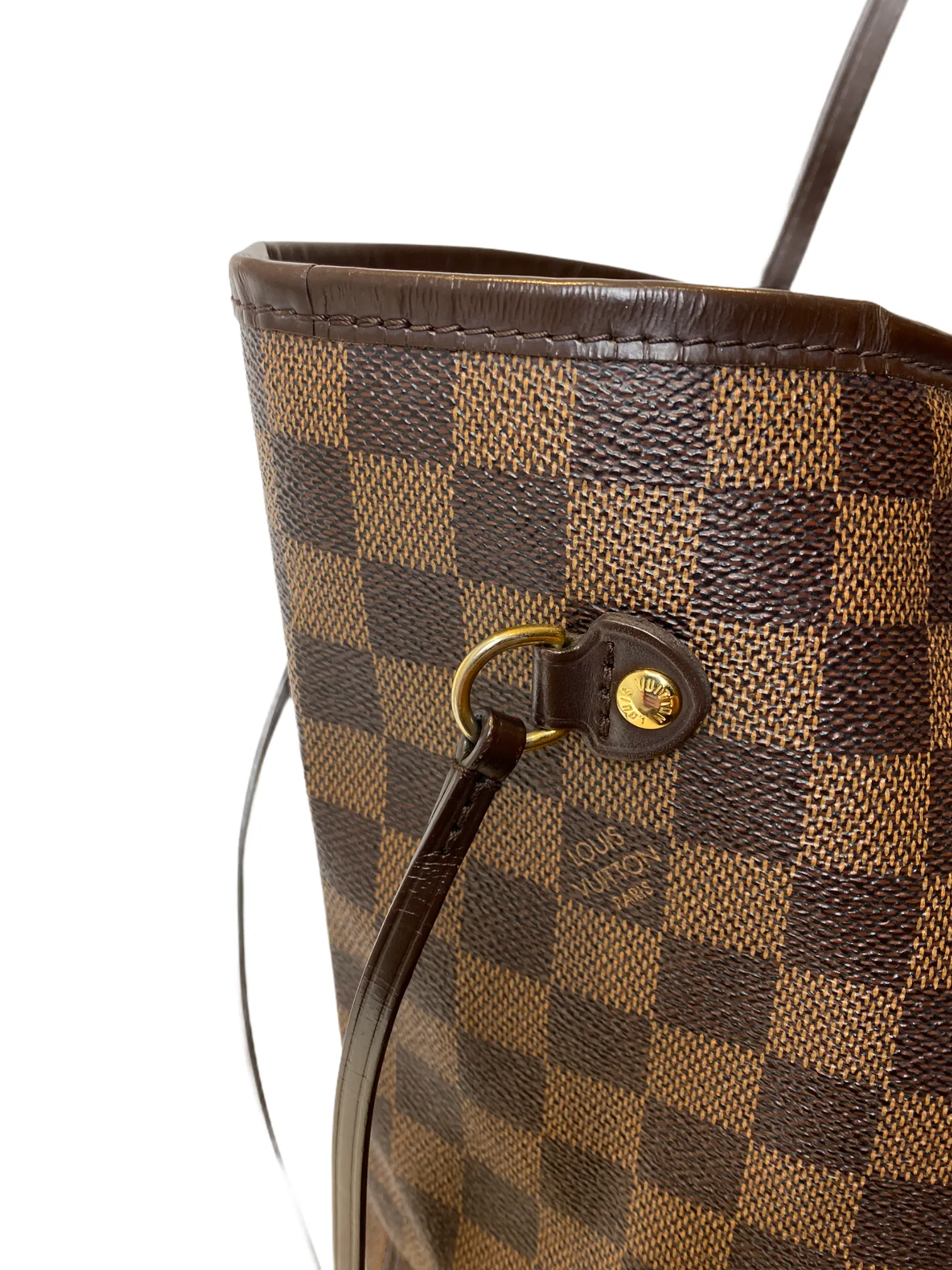 Louis Vuitton Damier Ebene Neverfull MM - As Seen on Instagram 10/1/21