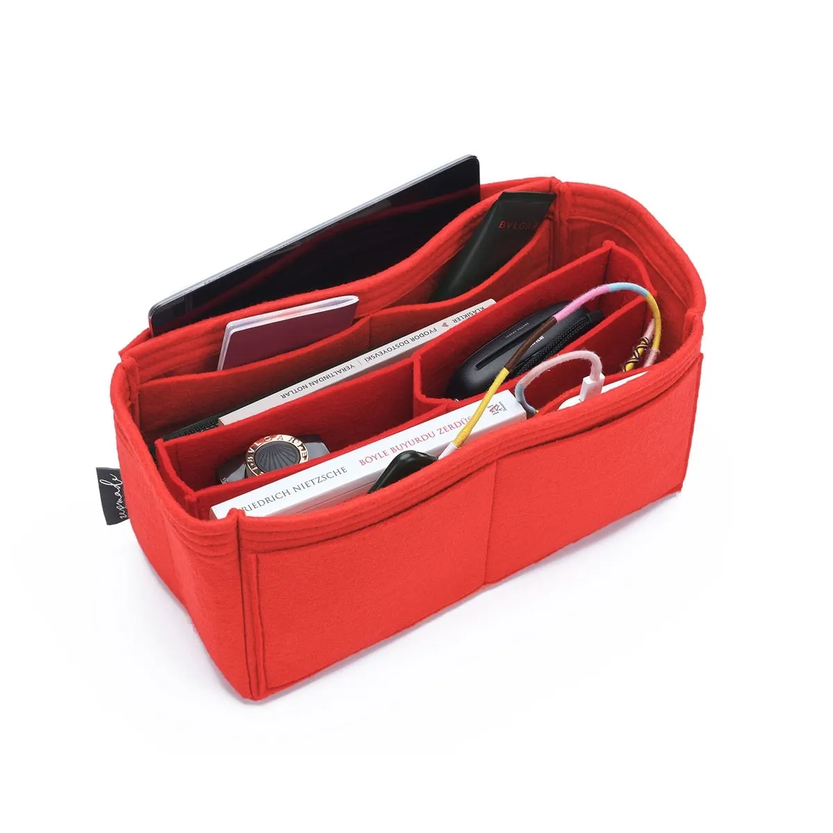 Louis Vuitton Neverfull Organizer Insert, Bag Organizer with Middle Compartment and Exterior Pockets