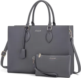 LOVEVOOK Women's 15.6 Inch Laptop Tote Briefcase Business Office Bag