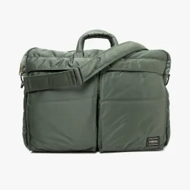Porter Tanker 2WAY Briefcase / Sage Green