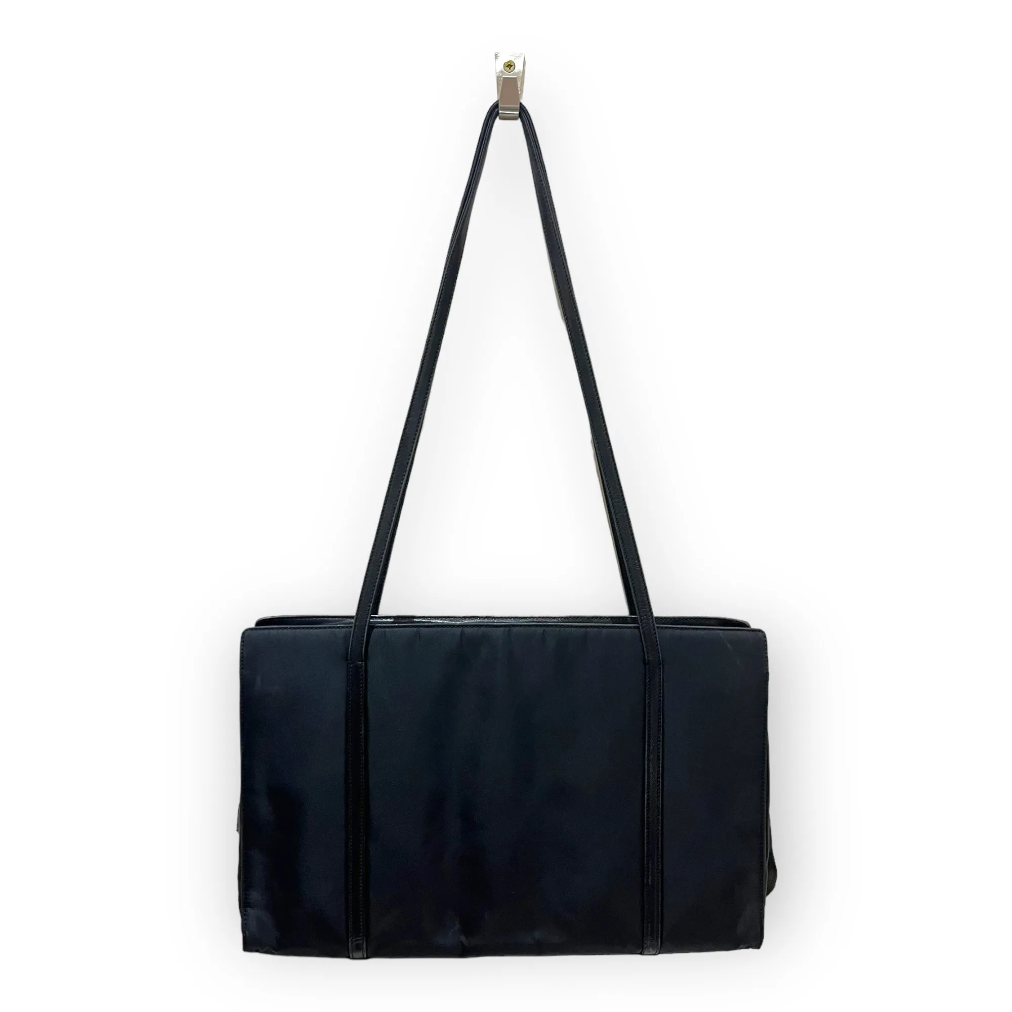 Prada Black Nylon Briefcase