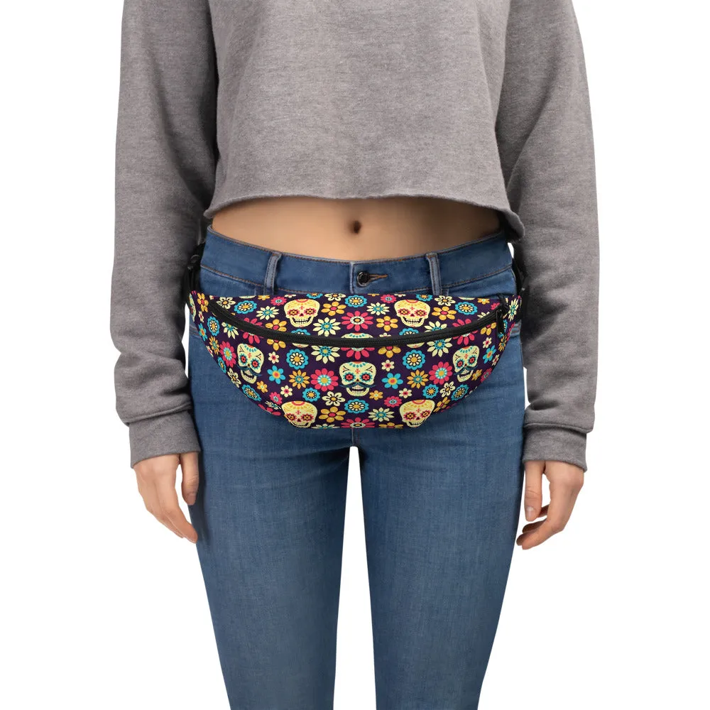 Sugar Skulls Fanny Pack