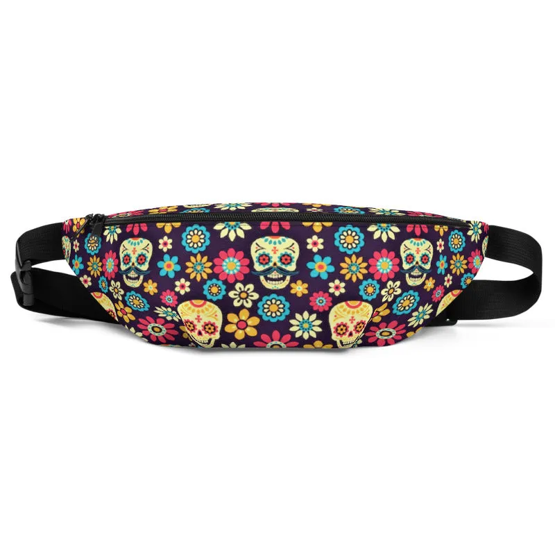 Sugar Skulls Fanny Pack