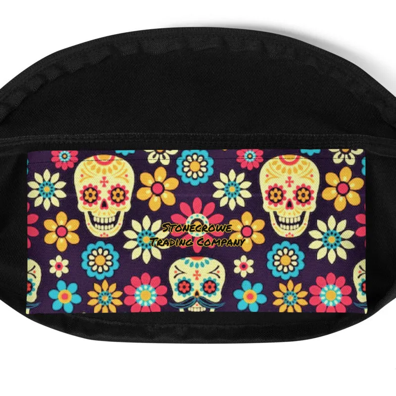 Sugar Skulls Fanny Pack