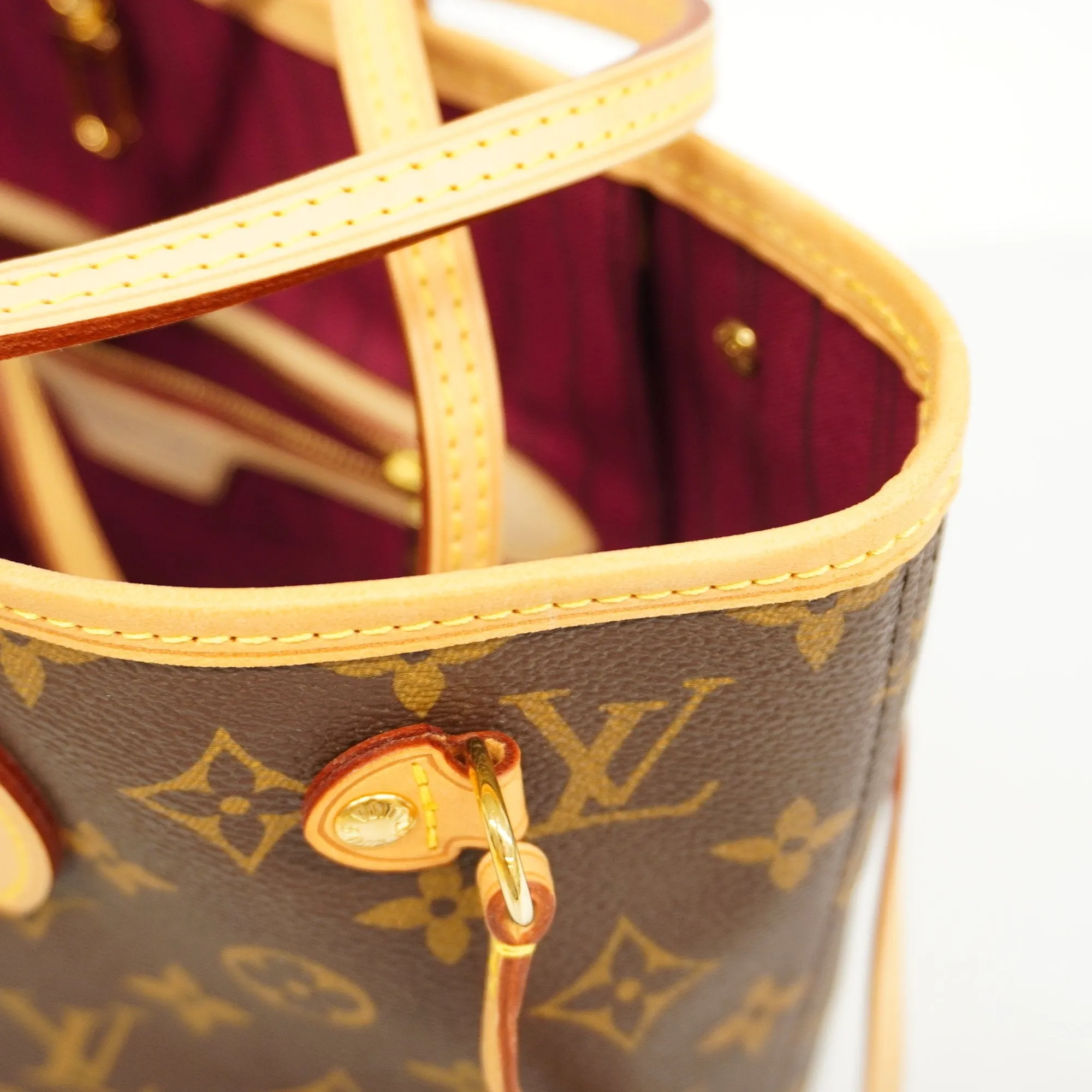 Trendy Inspired Louis Vuittonauth  Monogram Neverfull Pm M41001 Women's