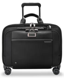 @Work Large Spinner Brief - Black