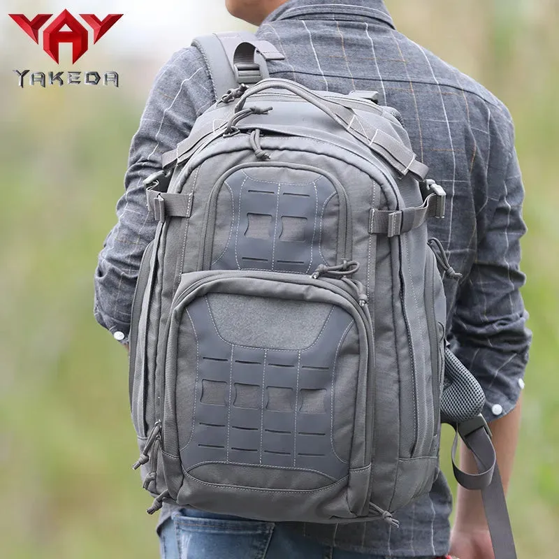 YAKEDA Military Tactical Backpack for Men Army 3 Day Assault Pack 42L Large Molle Hiking Backpack